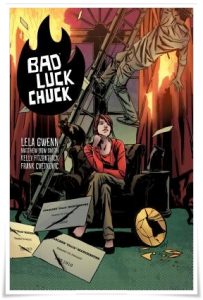 Book cover: “Bad Luck Chuck” by Lela Gwenn; ill. Matthew Dow Smith (Dark Horse, 2019)