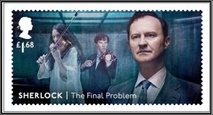 Postage stamp: “Sherlock: The Final Problem” by Steven Moffat & Mark Gatiss; dir. Benjamin Caron (BBC, 2017)