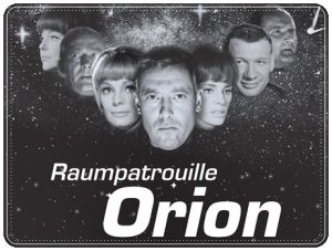 TV poster: “Raumpatrouille: Die phantastischen Abenteuer des Raumschiffes Orion” (ARD, 1966)