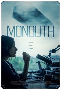 Film poster: “Monolith” dir. Matt Vesely (2022)