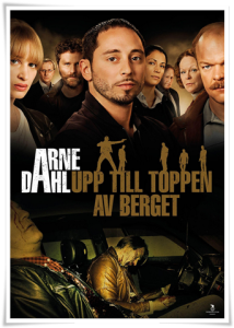 Miniseries poster: “Arne Dahl: To the Top of the Mountain” dir. Jörgen Bergmark (SVT, 2012 / BBC, 2013) [subtitled] [originally “Upp till toppen av berget”]