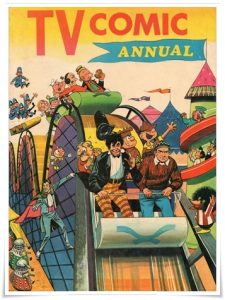 Book cover: “TV Comic Annual 1968” (TV Publications, 1967)